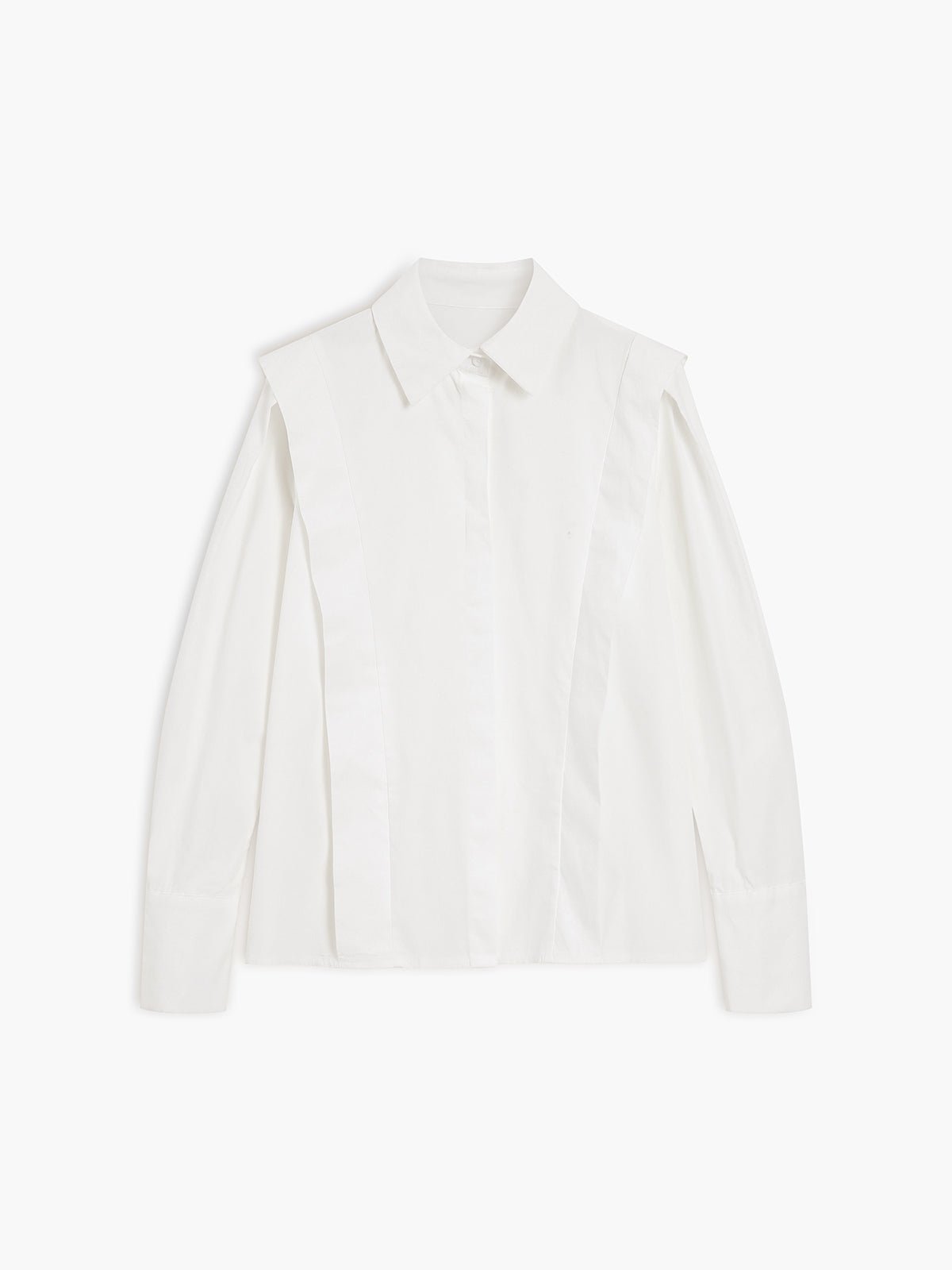 Élise | Chemise Carrée à Boutons Tendance Printanier