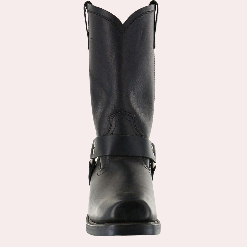 Bottes Western Homme – Cuir Vieilli & Style Authentique Inspiré Rodéo