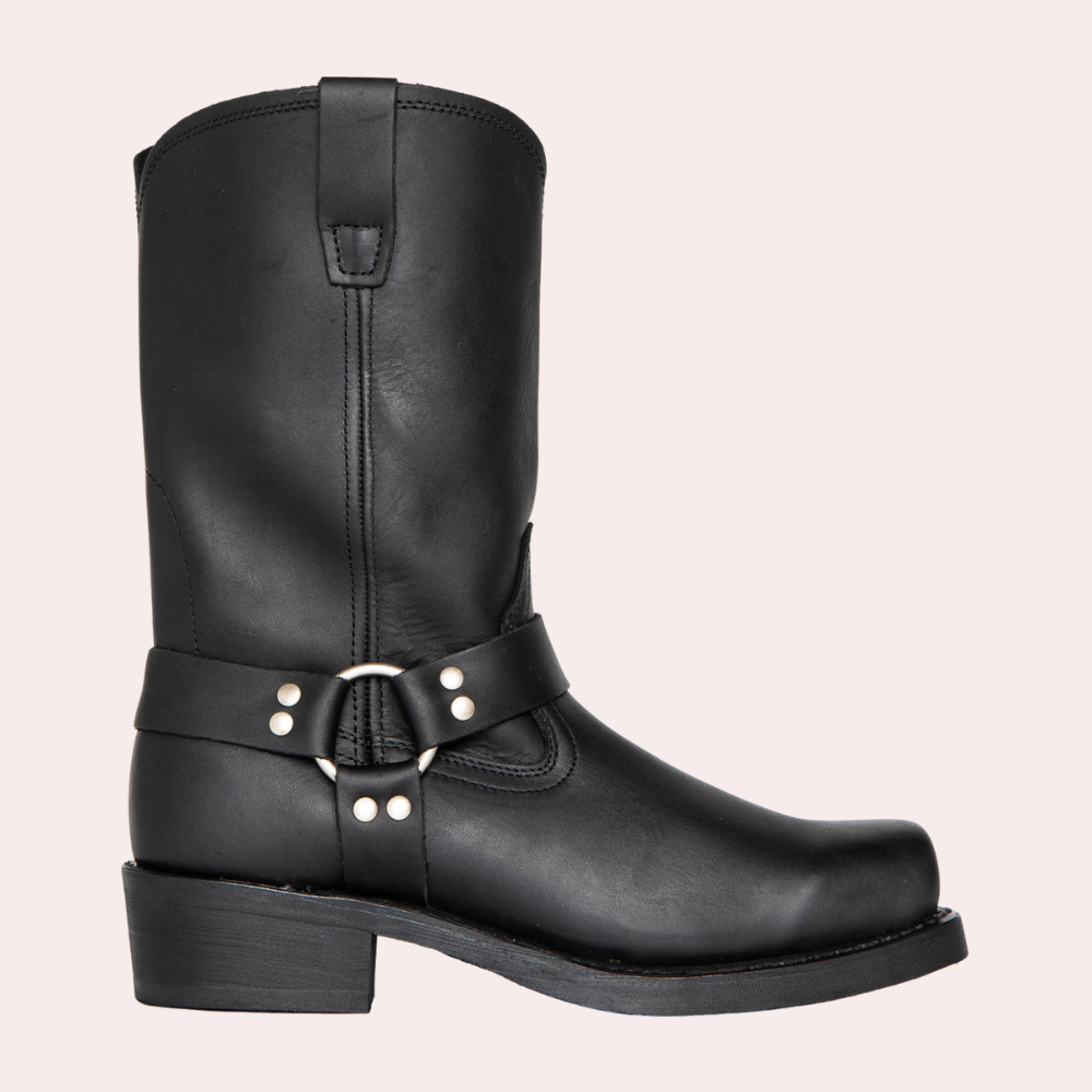 Bottes Western Homme – Cuir Vieilli & Style Authentique Inspiré Rodéo
