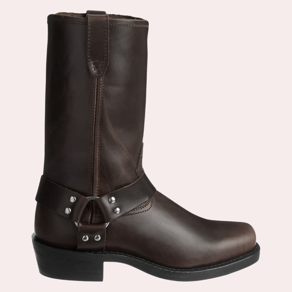 Bottes Western Homme – Cuir Vieilli & Style Authentique Inspiré Rodéo