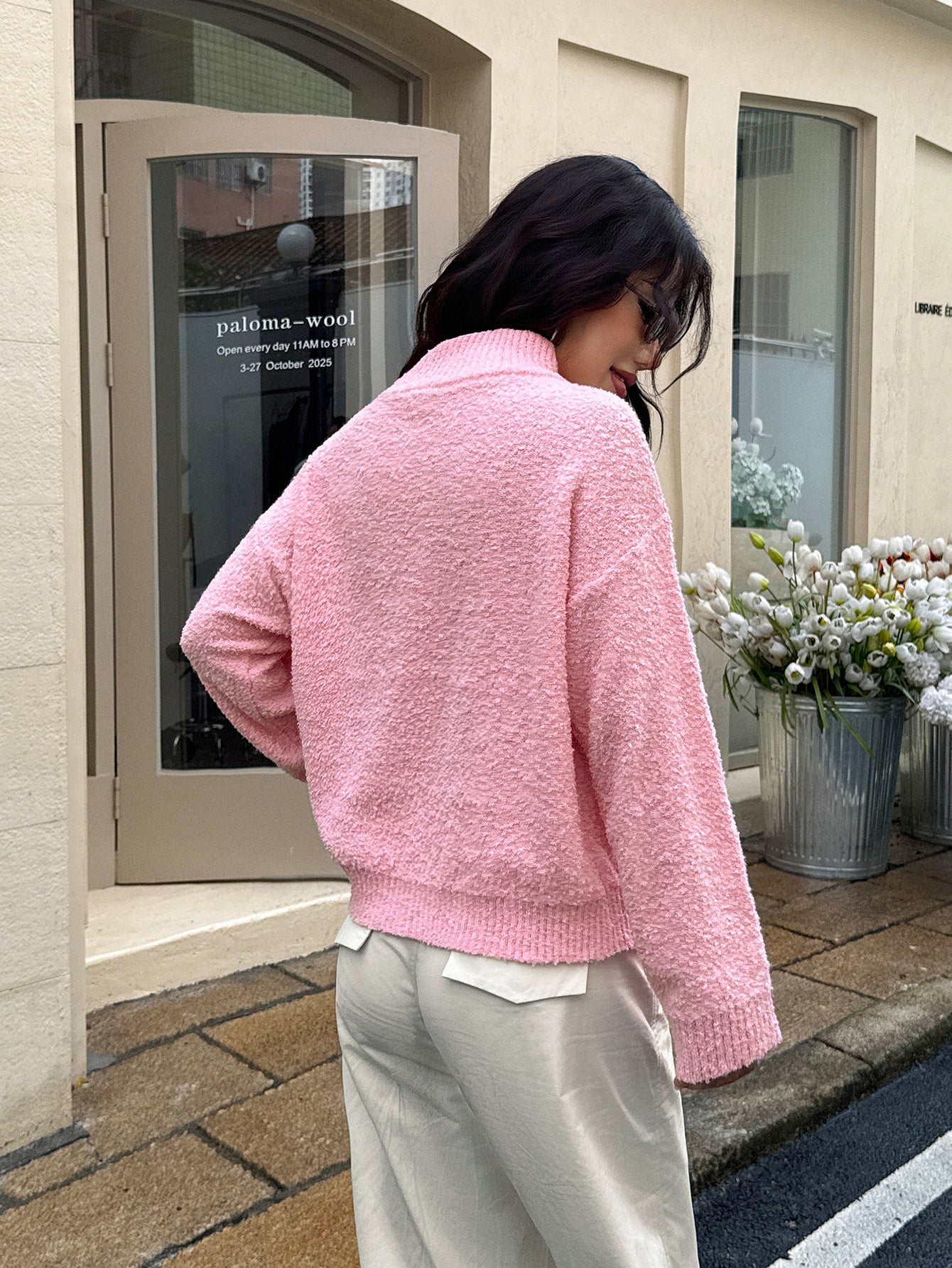 Pull Femme Col Semi-Montant