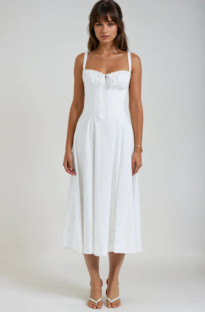 Catherine | Robe Midi de Fête Cute Tendance Élégant