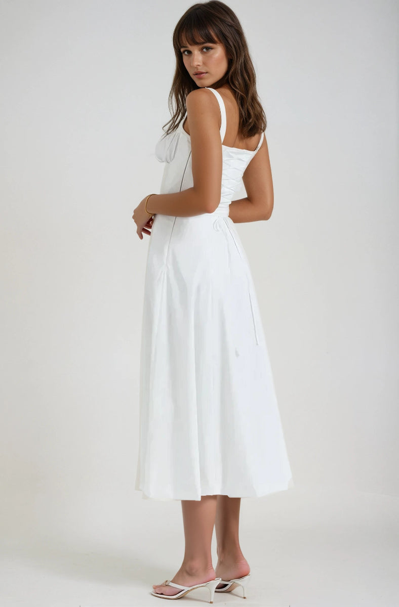 Catherine | Robe Midi de Fête Cute Tendance Élégant