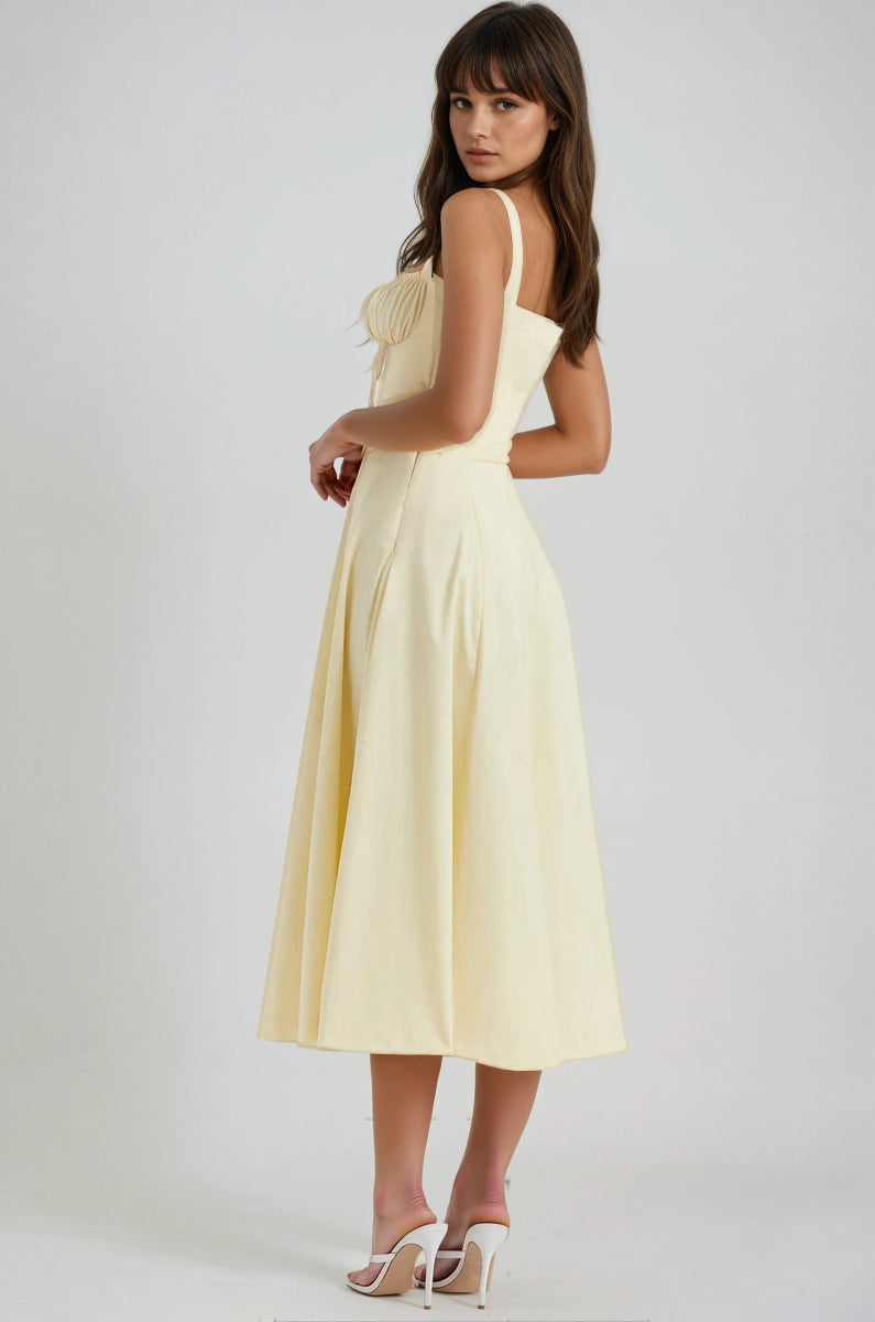 Catherine | Robe Midi de Fête Cute Tendance Élégant