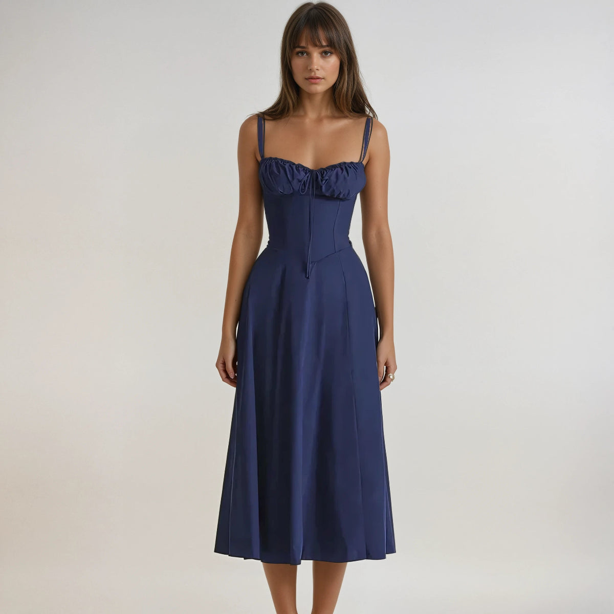 Catherine | Robe Midi de Fête Cute Tendance Élégant