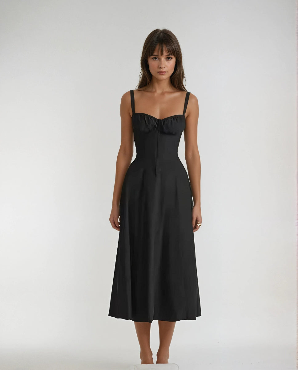 Catherine | Robe Midi de Fête Cute Tendance Élégant