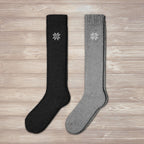 Chaussettes Montantes en Charbon (Lot de 2 Paires)