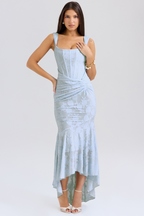 Camille | Robe Maxi en Dentelle Tendance Élégante