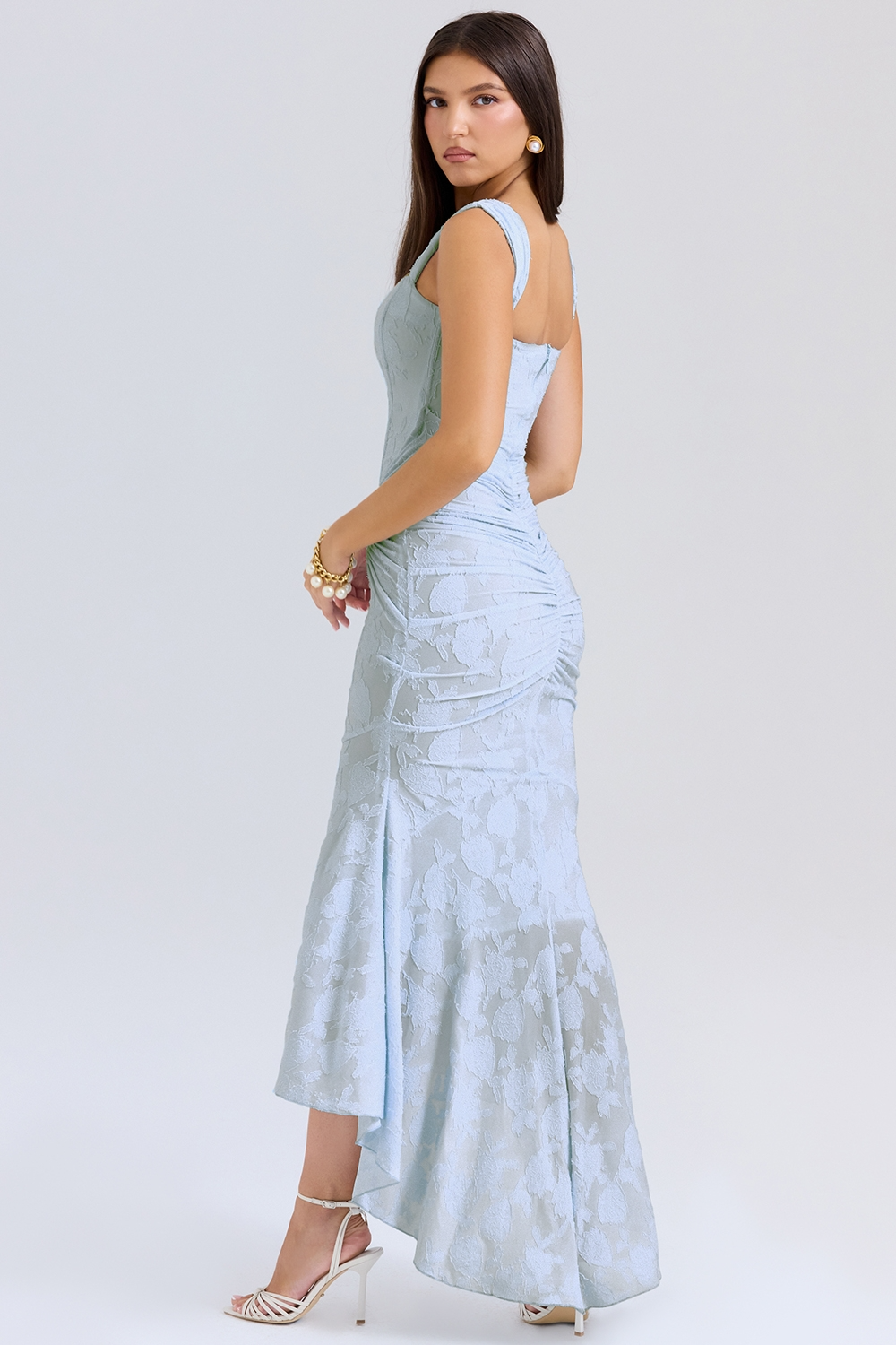 Camille | Robe Maxi en Dentelle Tendance Élégante
