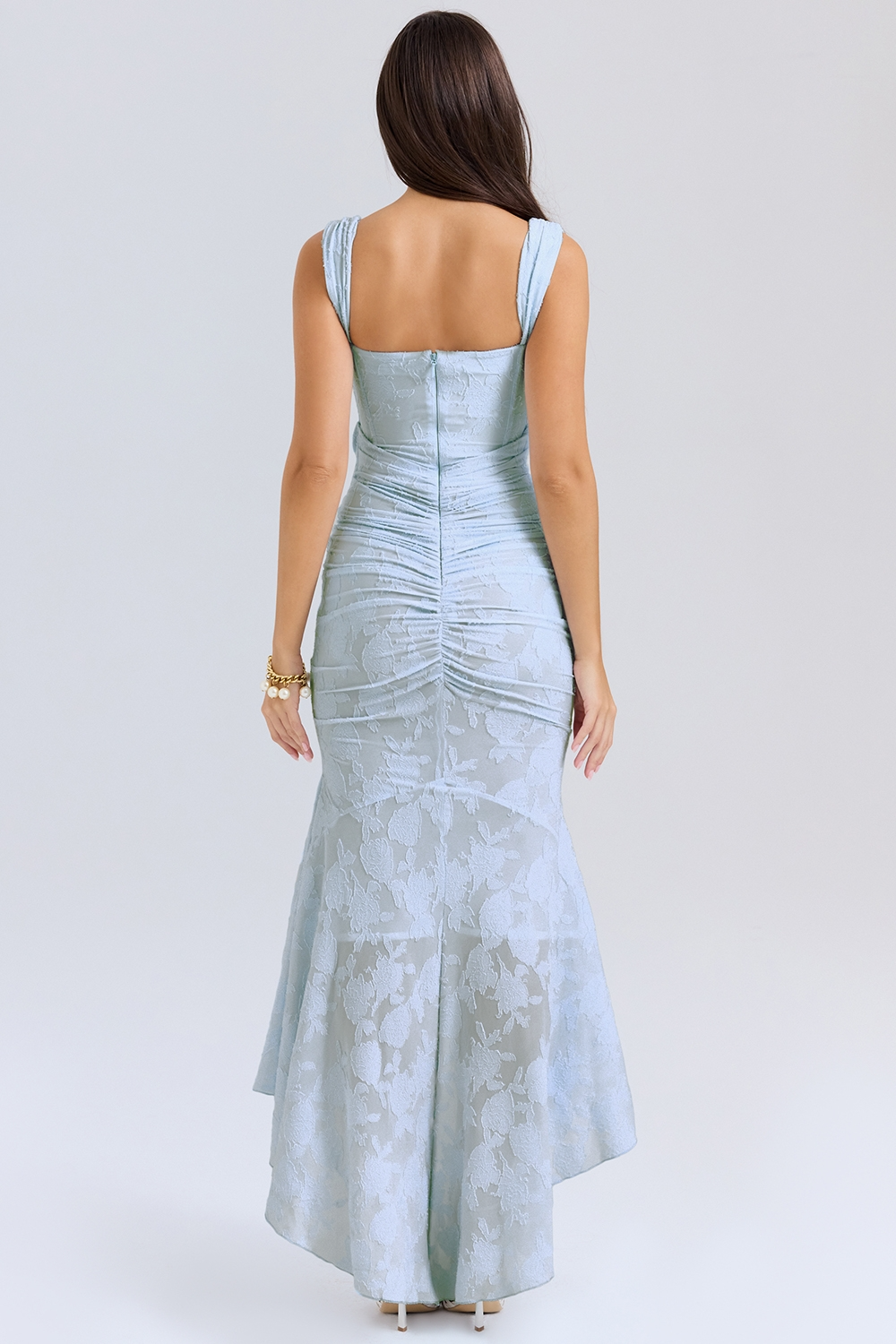 Camille | Robe Maxi en Dentelle Tendance Élégante