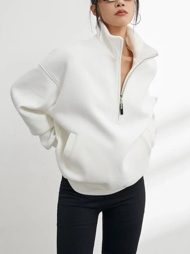 Élise | Haut à Capuche Oversize Tendance Effortless