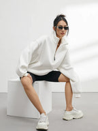 Élise | Haut à Capuche Oversize Tendance Effortless