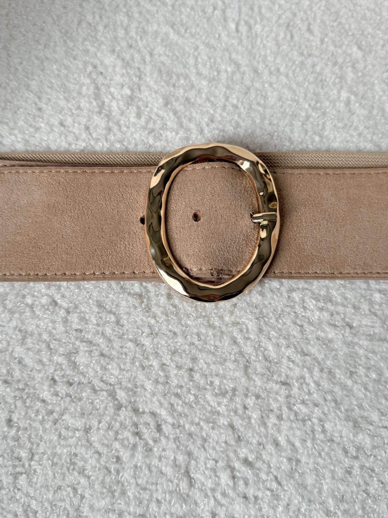 Ceinture beige - Taille Plus