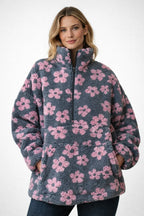 SWEET SUANA™ – Pull Oversize à Motifs Fleuris