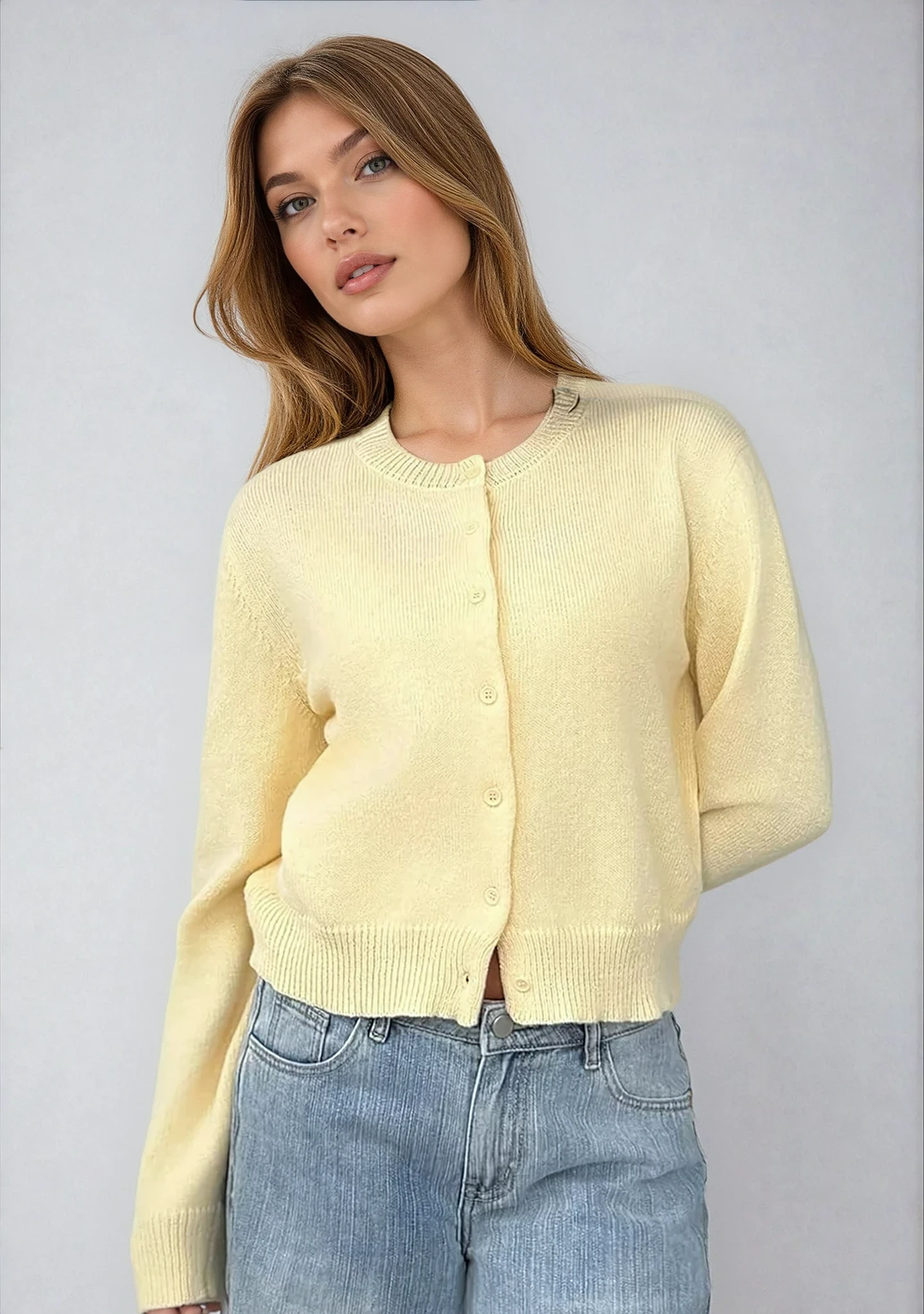 Camille | Cardigan Classique Tendance Printanier Élégant