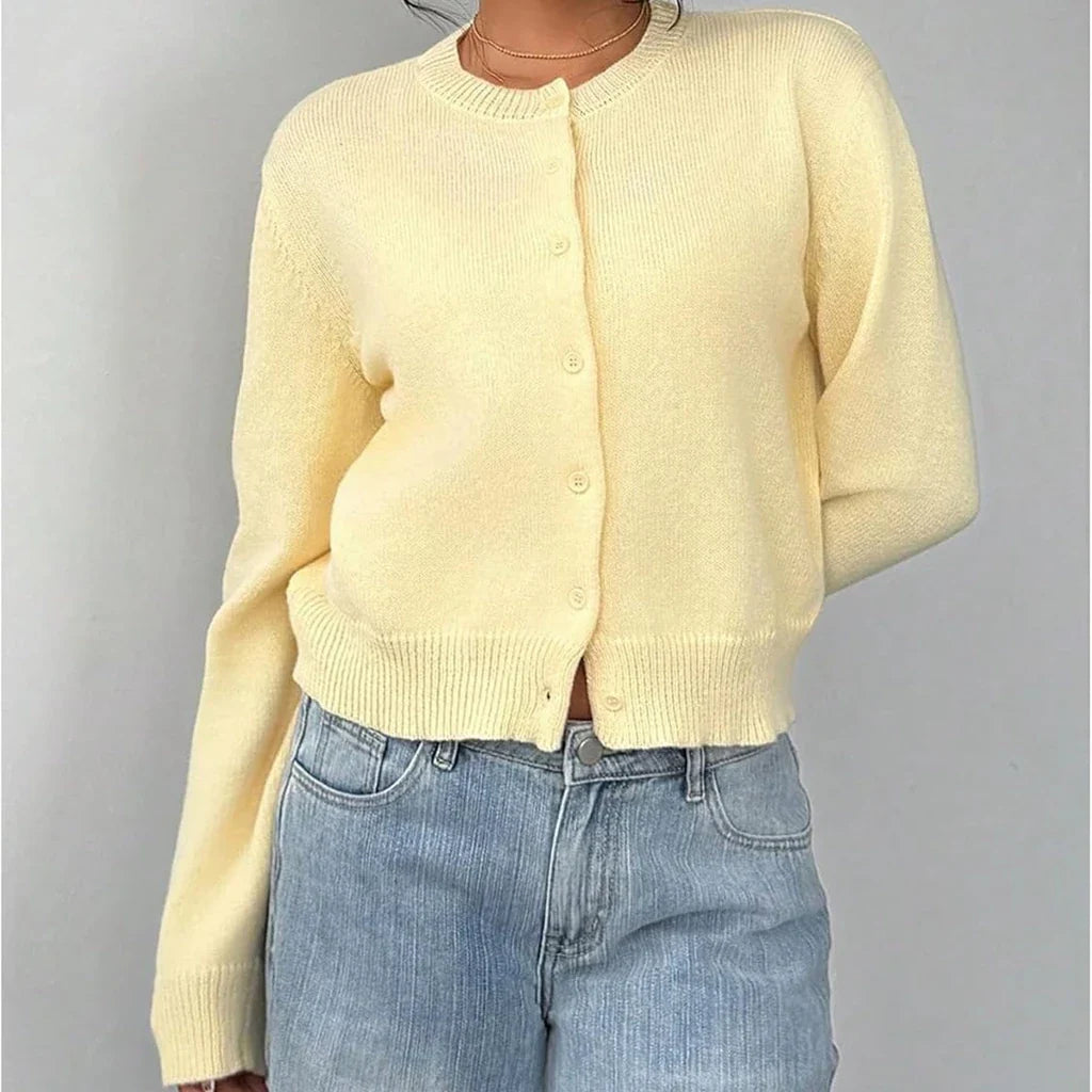Camille | Cardigan Classique Tendance Printanier Élégant