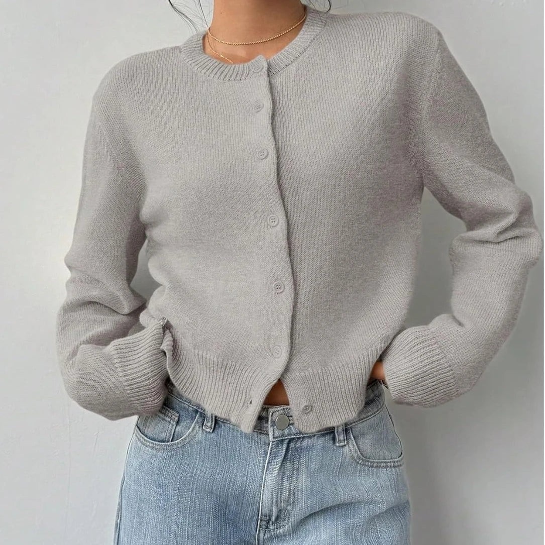 Camille | Cardigan Classique Tendance Printanier Élégant