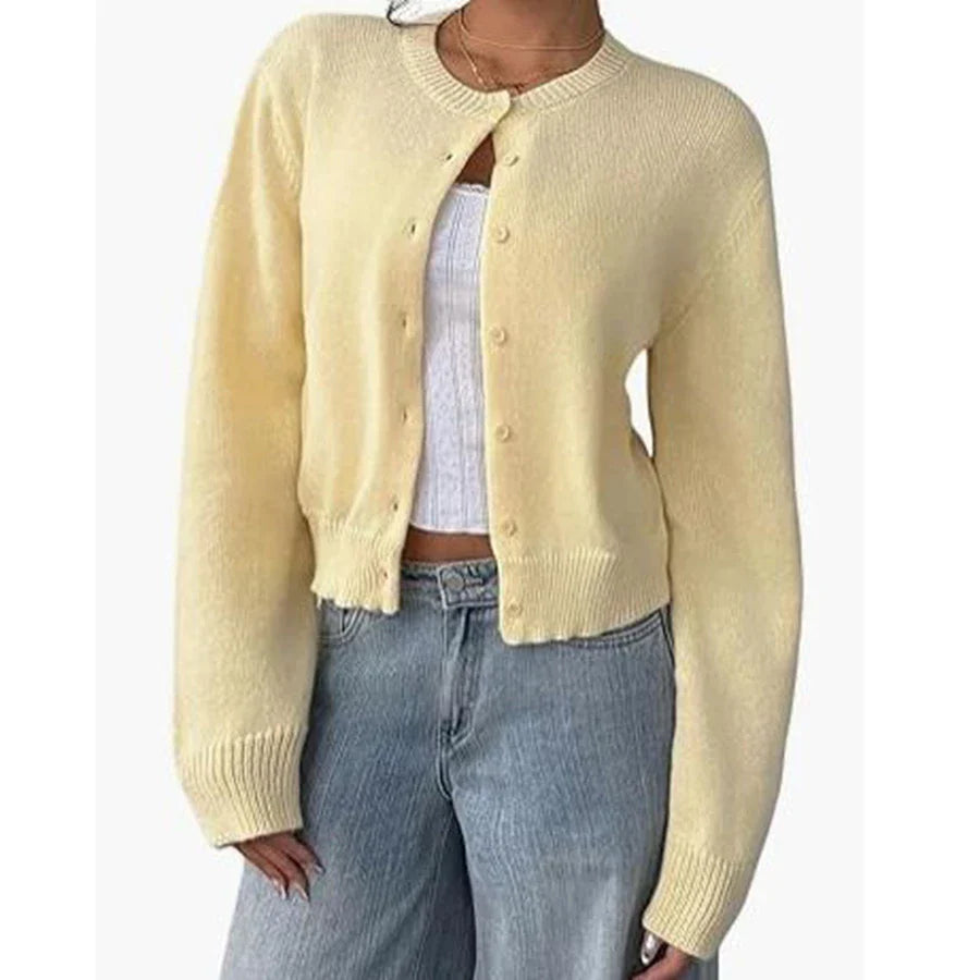 Camille | Cardigan Classique Tendance Printanier Élégant