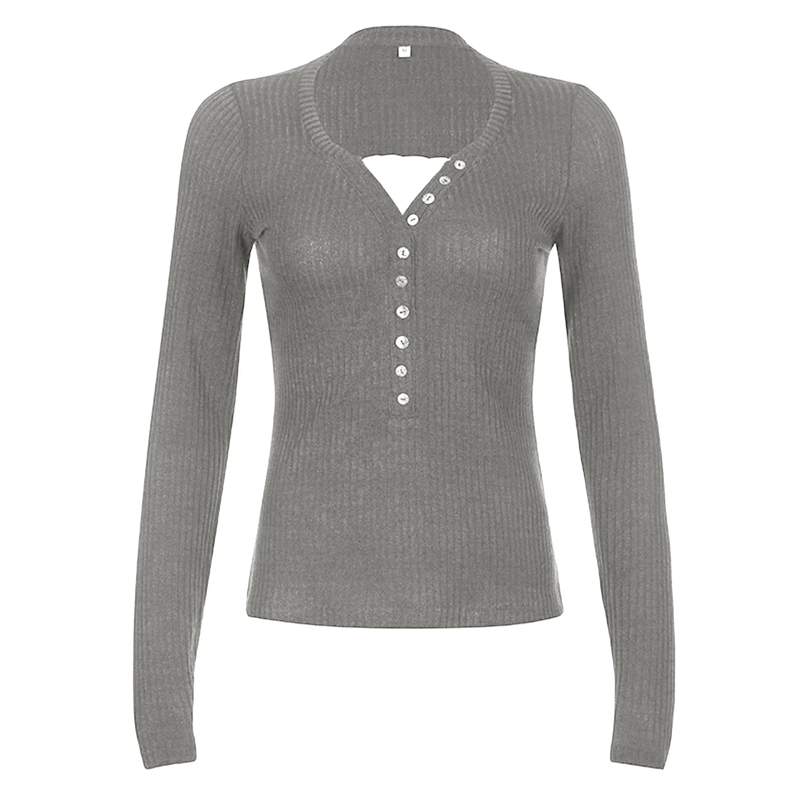 Camille | Top en Maille Ajusté Tendance Élégant