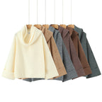 Pull Maille & Col Écharpe