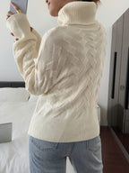 Pull Femme Col Montant