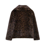 Manteau Femme en Fausse Fourrure