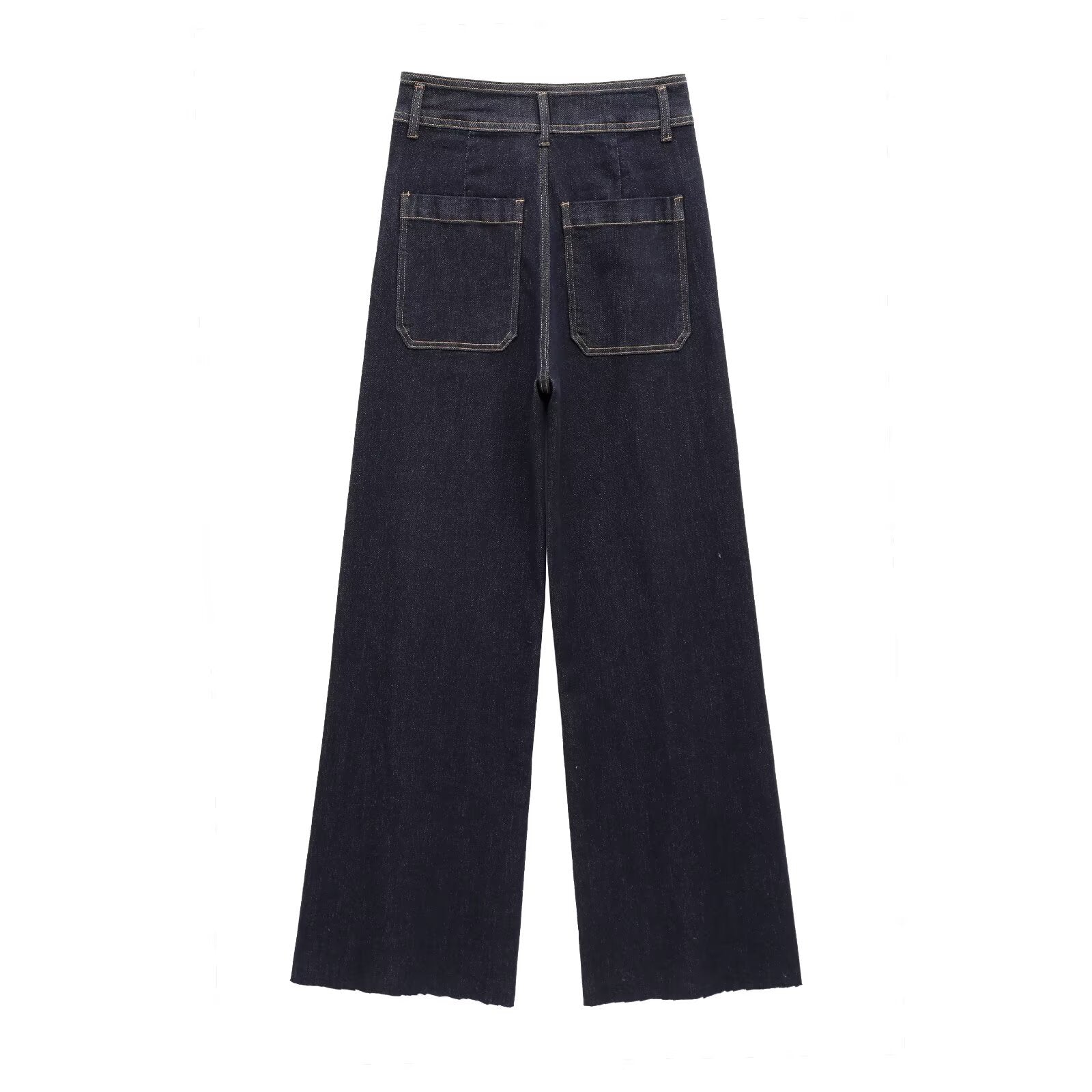 Jean Large Taille Haute