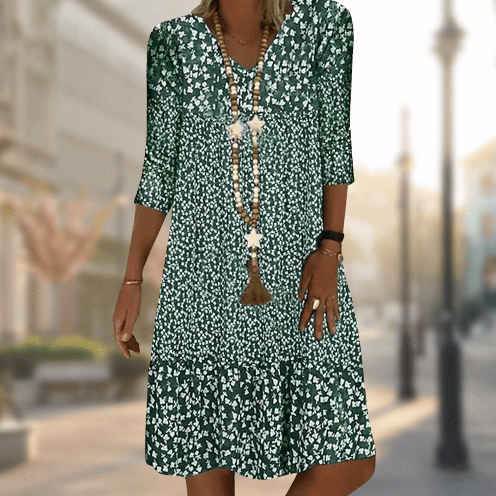 Robe Tunique Femme Fleurie Bohème - Nadine