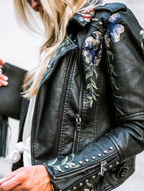Livia - Veste Fleurie Rétro Chic