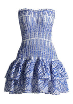 Léa | Robe Mini d'Été Dolce Amalfi Tendance Éclatante