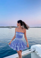 Léa | Robe Mini d'Été Dolce Amalfi Tendance Éclatante