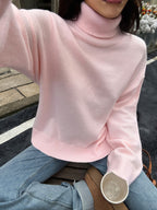 Pull Femme Col Montant