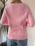 Pull Femme Col V en Laine Douce