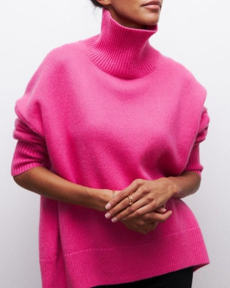 Evy - Pull Roulé Confortable Et Chic