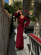 Camille | Robe Maxi Longue Élégante Tendance Élégant