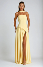 Tessa | Robe Maxi Sans Bretelles Tendance Été Élégante