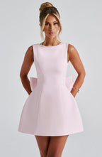 Camille | Robe Mini de Fête Tendance Éclatante