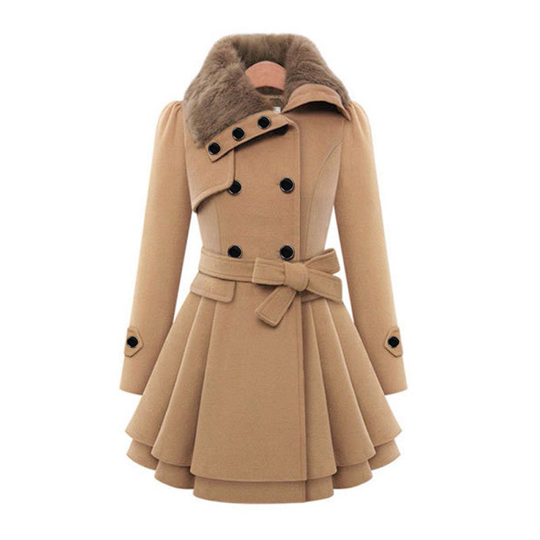 Camille - Manteau hiver Femme – Kaki