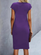 Robe Midi Femme Moulante Chic - Claire