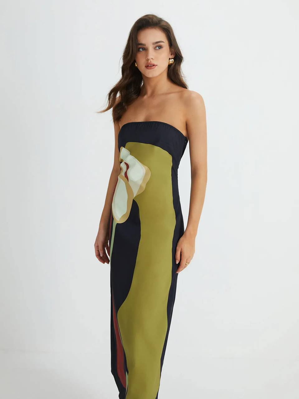 Calla | Robe Maxi d'Été Imprimée Tendance Élégante