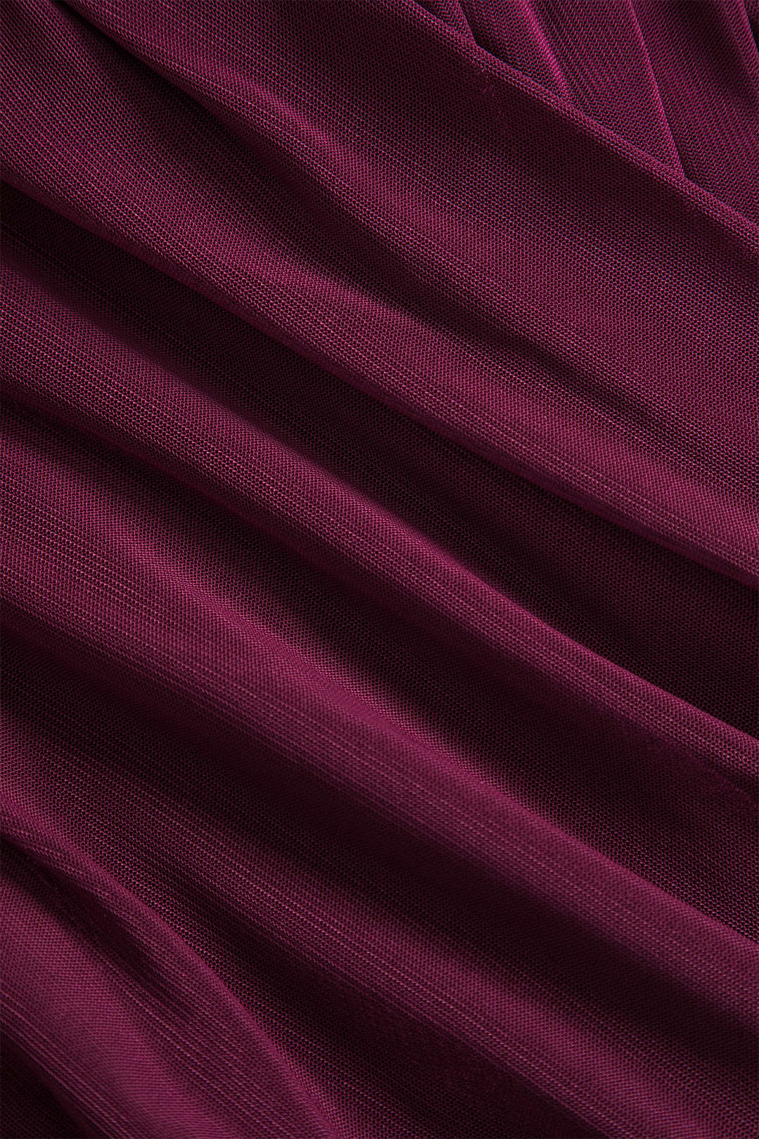 Camille | Haut en Maille Transparente Froncé Tendance Élégant