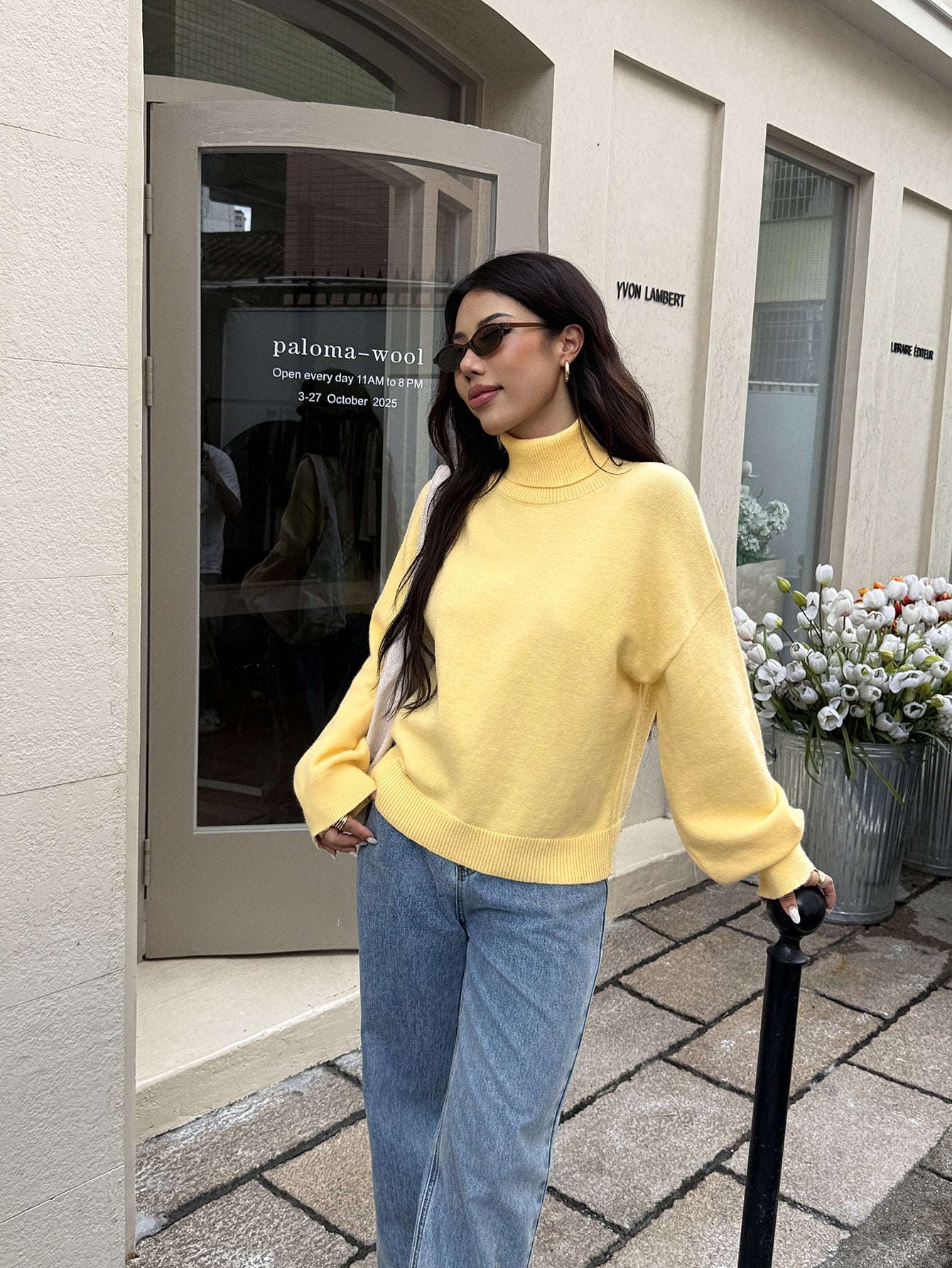 Pull Femme Col Montant