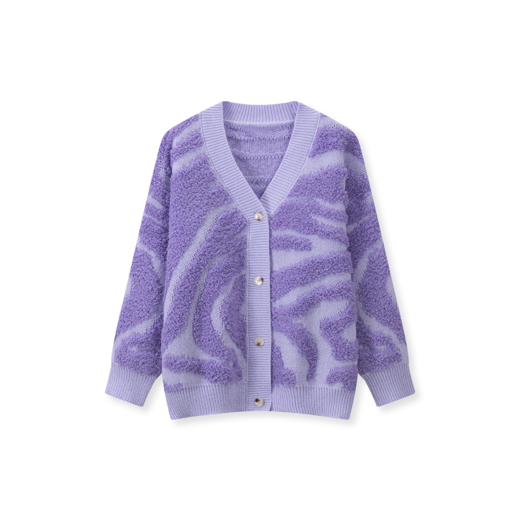 Cardigan Femme Imprimé Zèbre