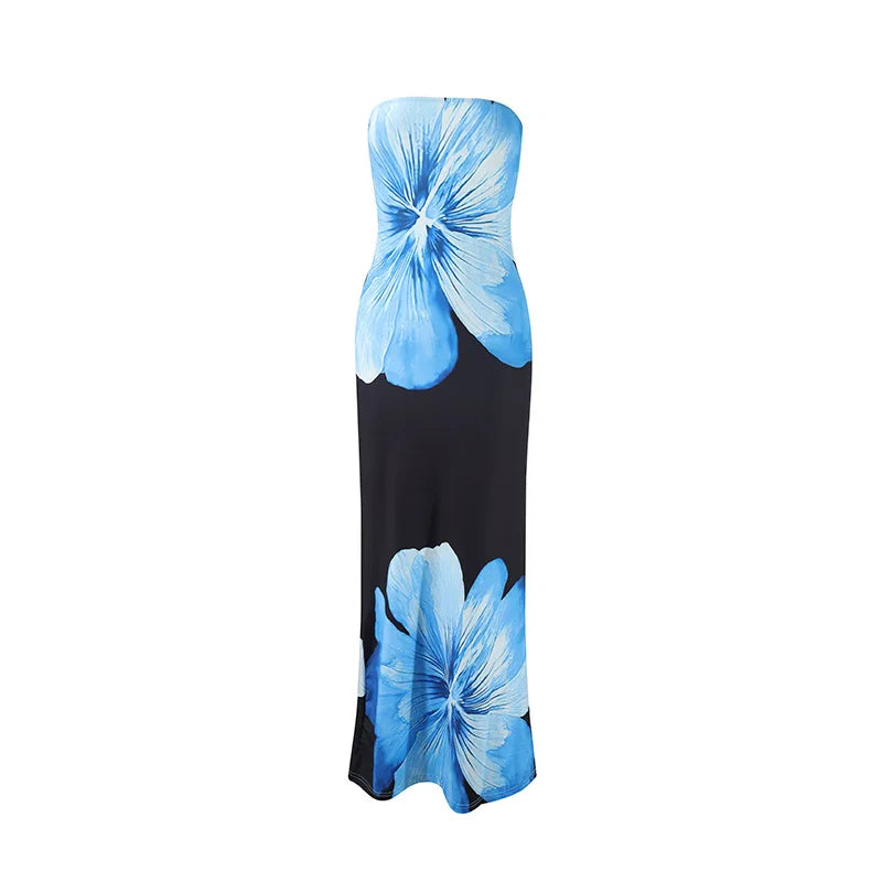 Claire | Robe Maxi Fleurie Tendance Élégante