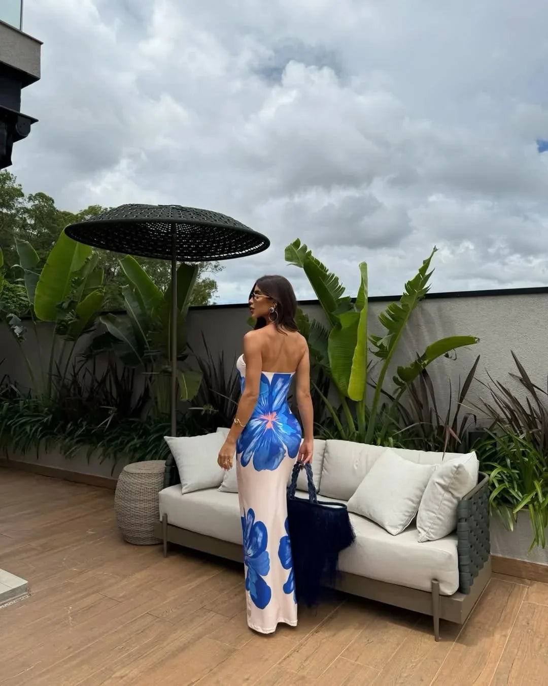 Claire | Robe Maxi Fleurie Tendance Élégante