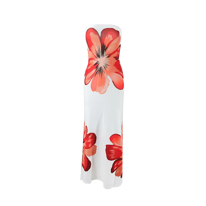 Claire | Robe Maxi Fleurie Tendance Élégante