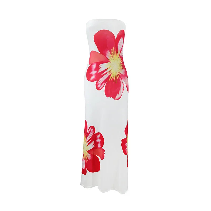 Claire | Robe Maxi Fleurie Tendance Élégante