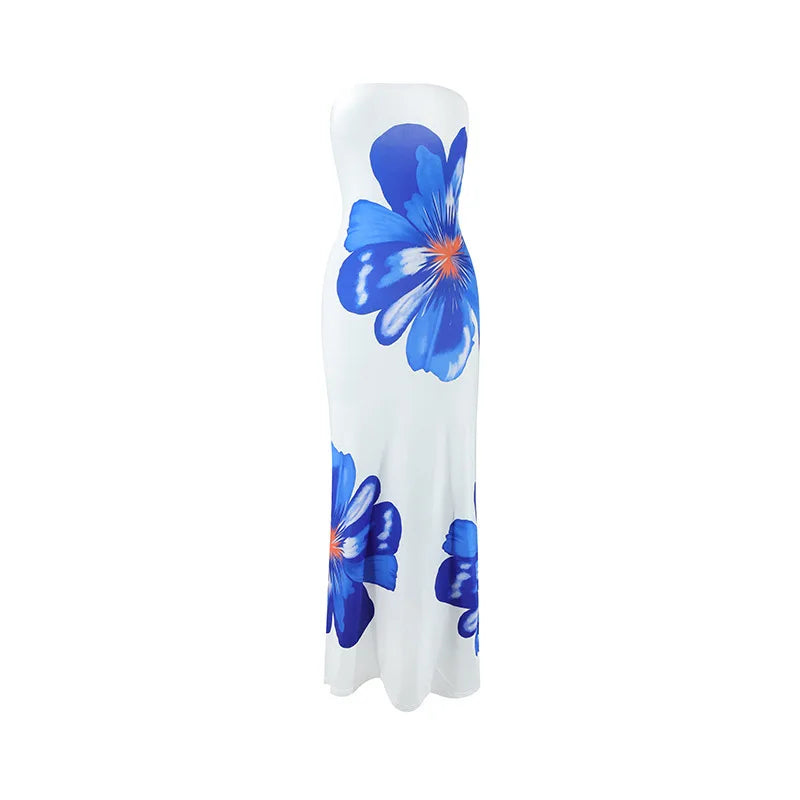 Claire | Robe Maxi Fleurie Tendance Élégante