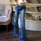 Jean Évasé en Denim Tendance pour Printemps