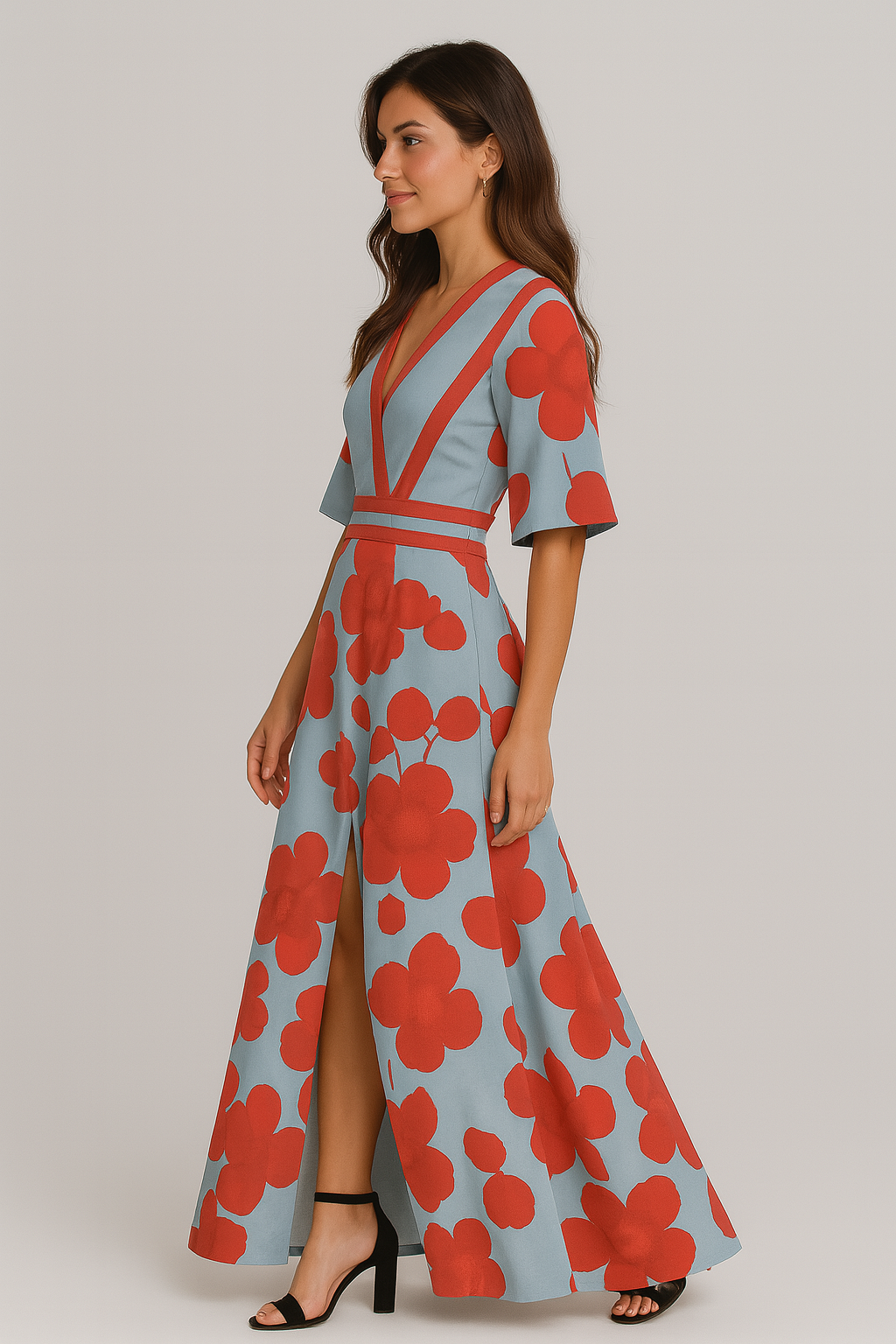 Claire | Robe Maxi d'Été Florale Tendance Élégante